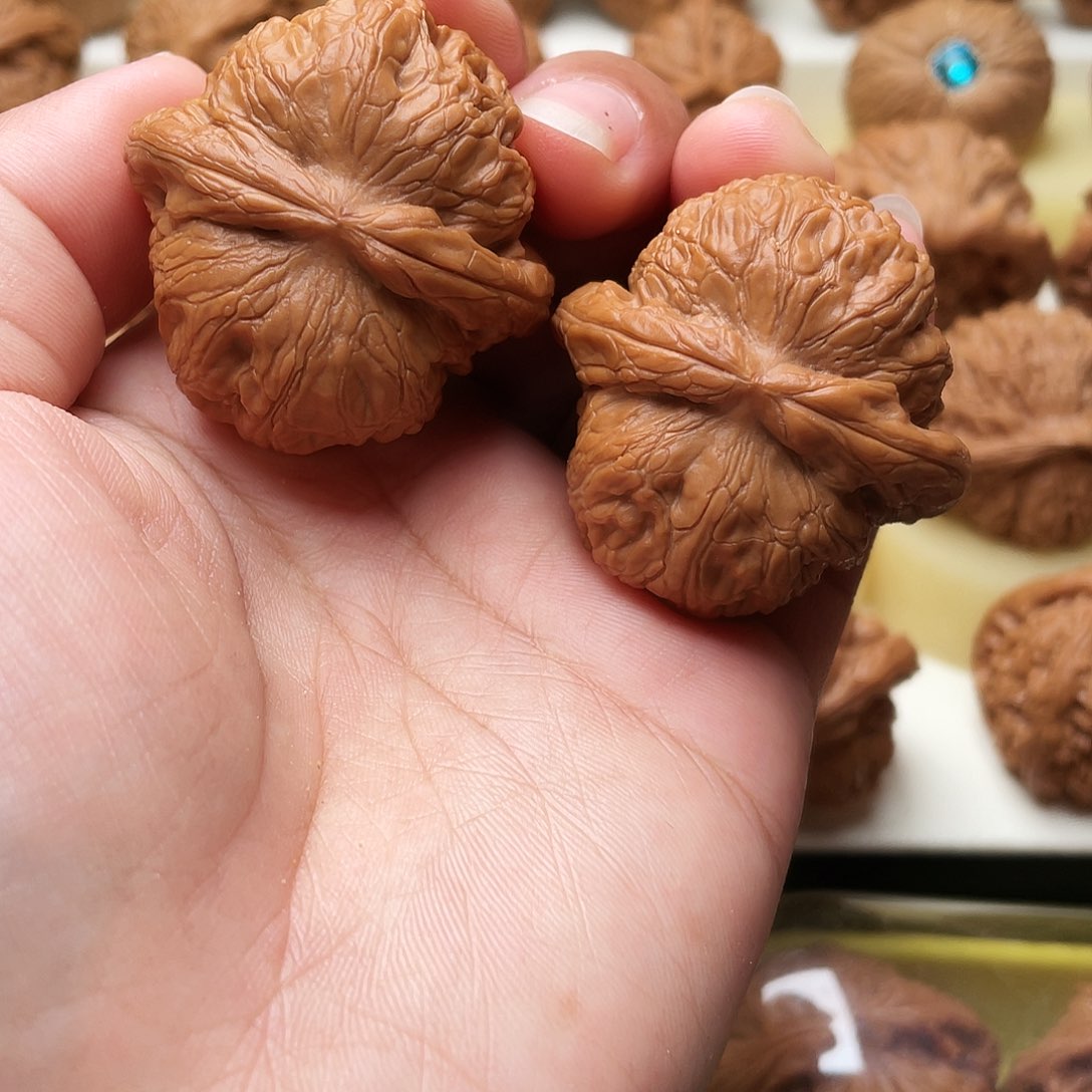 吊坠文玩核桃元宝40