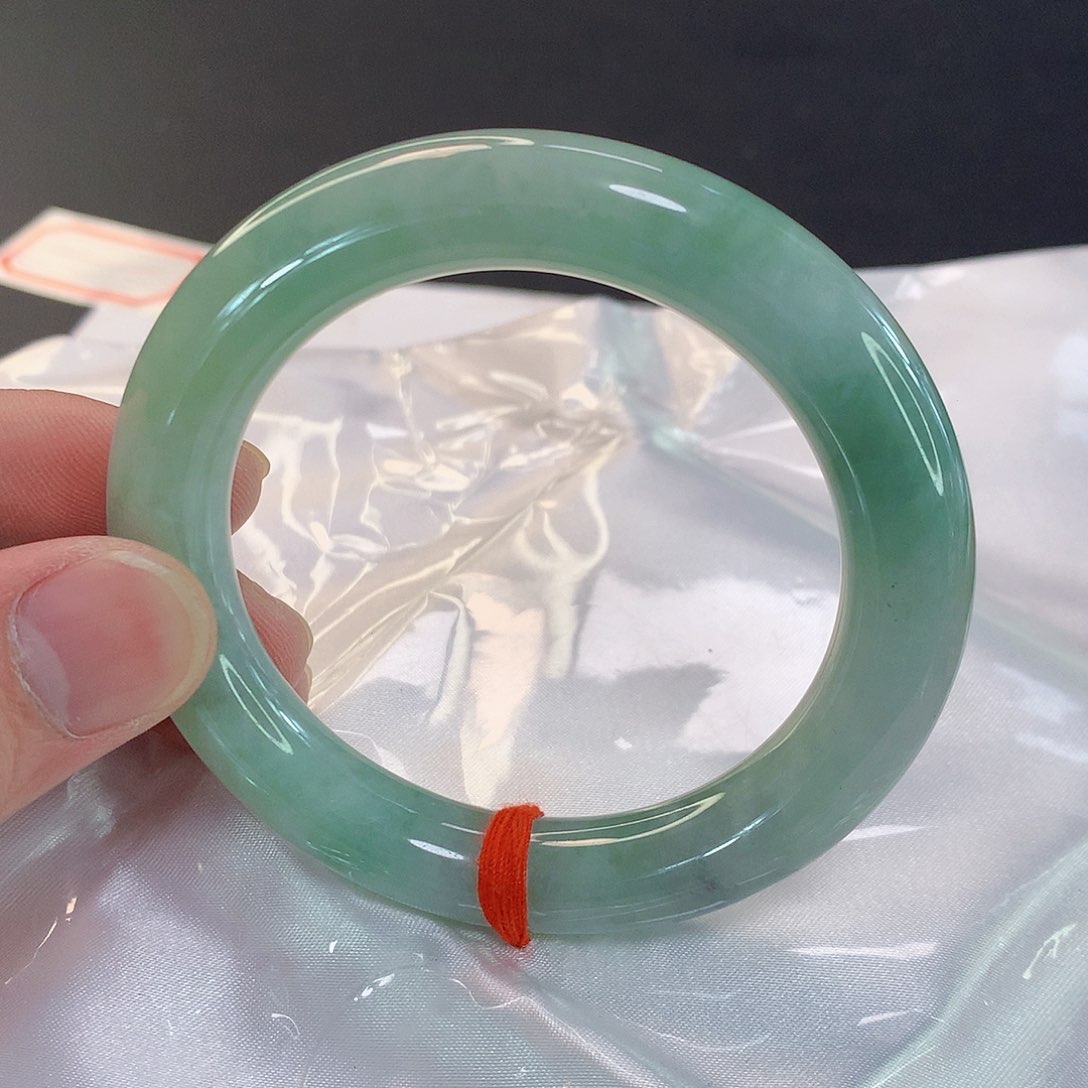 翡翠手镯未镶嵌813缅甸天然翡翠A货