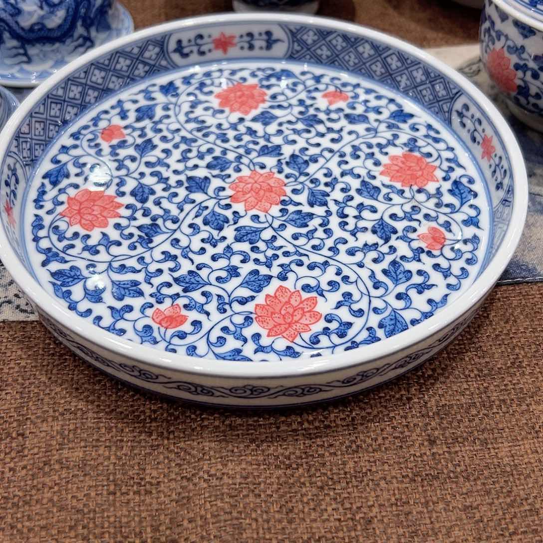 S****n正宗柴窑缠枝莲壶承微瑕不退不换介意勿拍