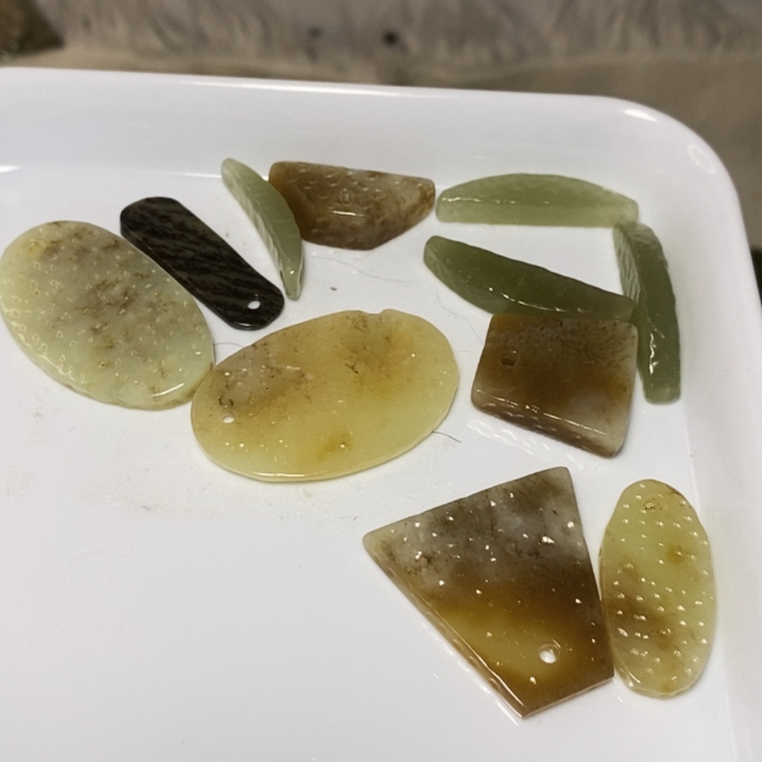 和田玉未镶嵌手链微瑕打包处理不退不换