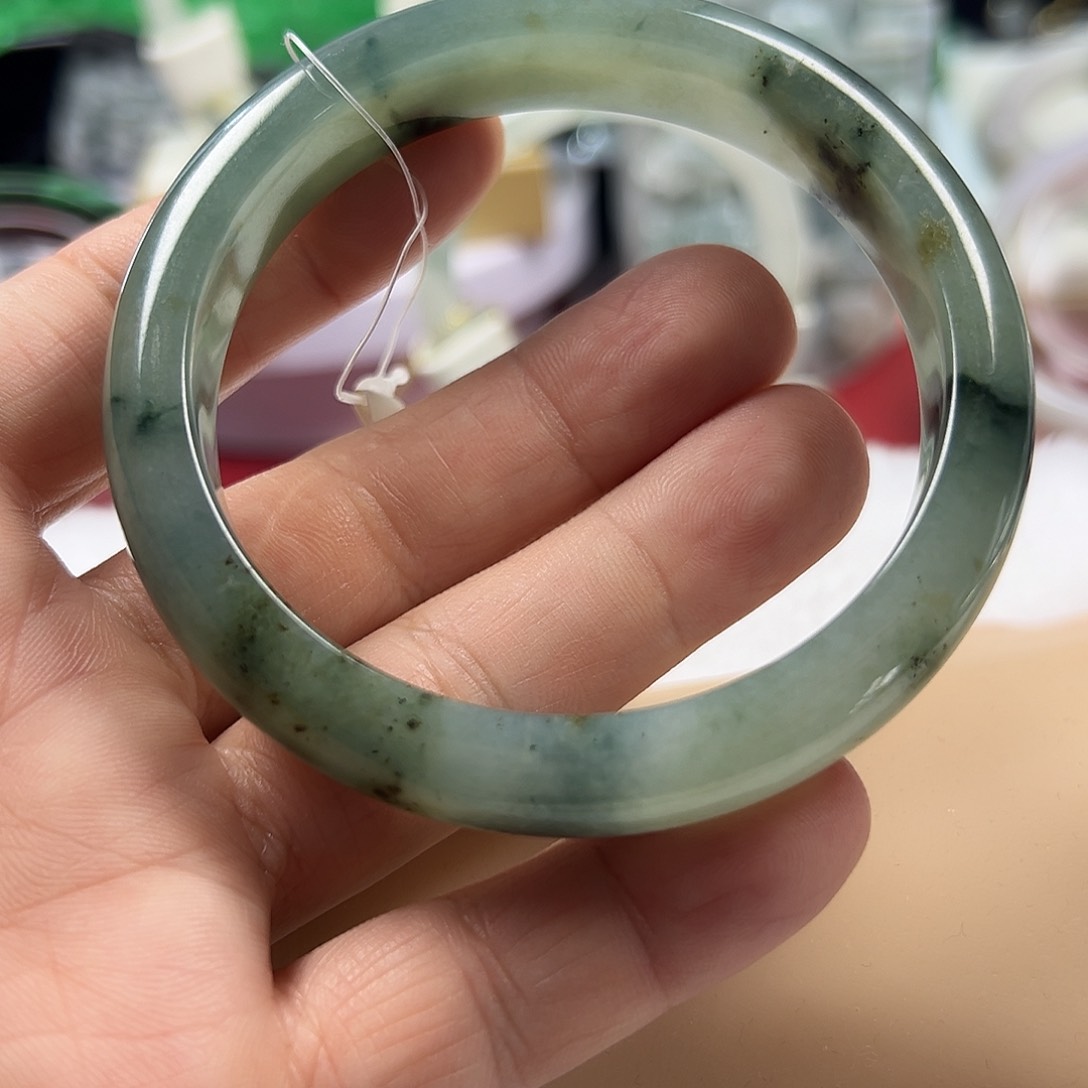 未镶嵌手链翡翠缅甸天然翡翠手镯