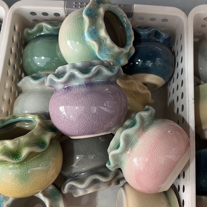 红陶发6个，非完美，介意慎拍。