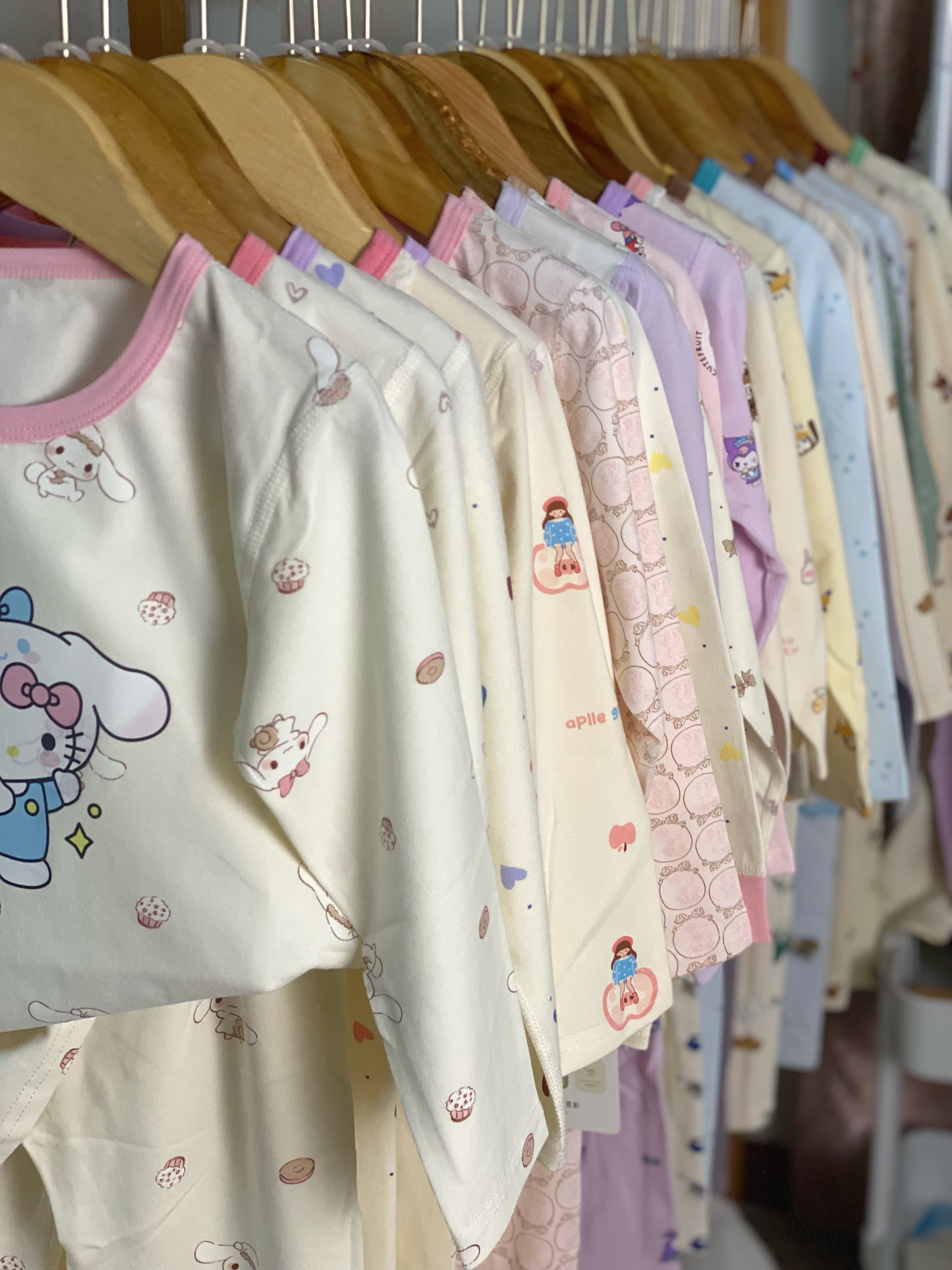 90-180儿童宝宝家居服棉套装新款莱卡秋冬套装