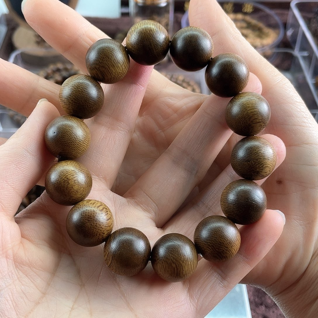 沉香手串H*g越南芽庄白棋