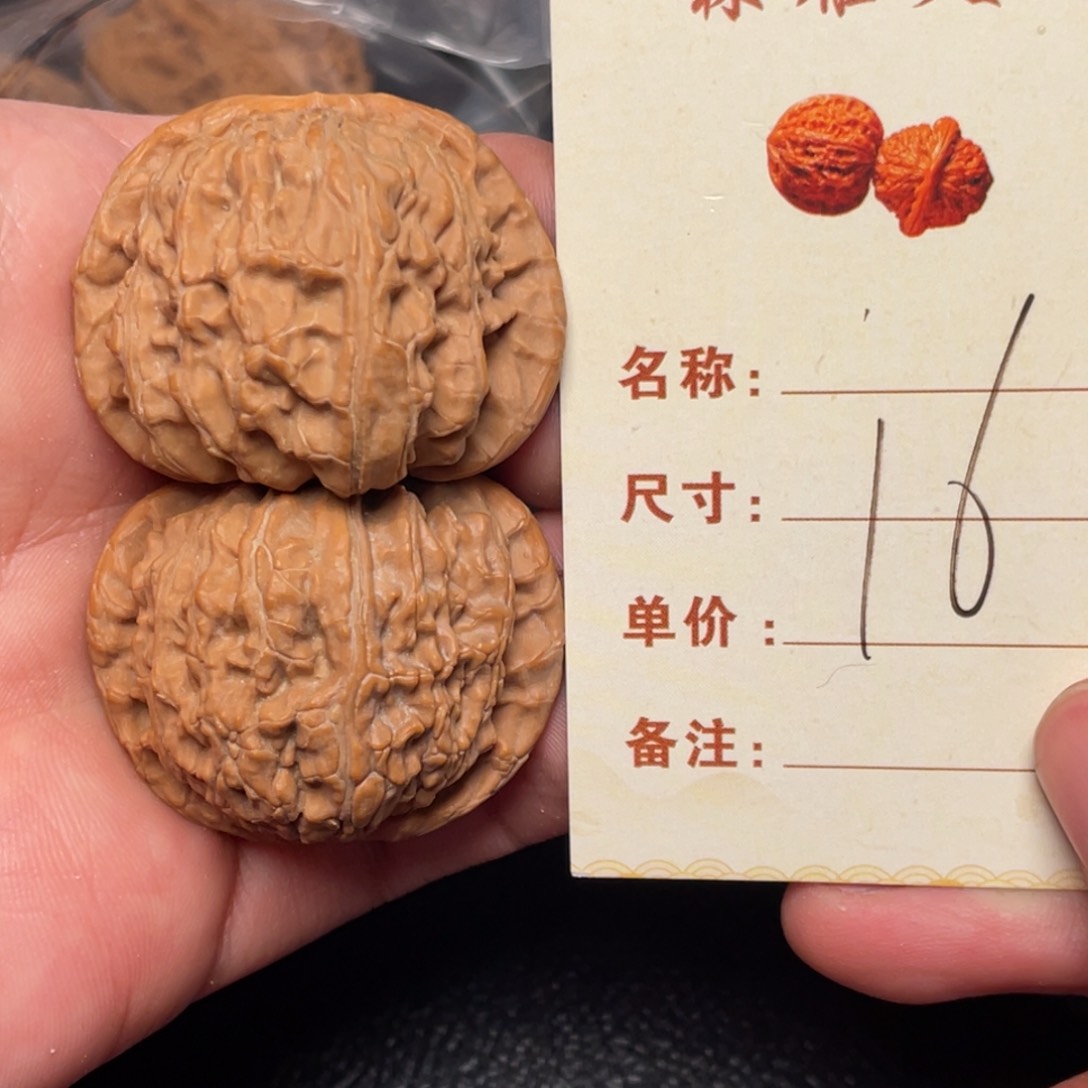 文玩核桃把件白狮子41尺16