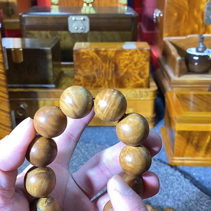 金丝楠金丝楠木2.0手串