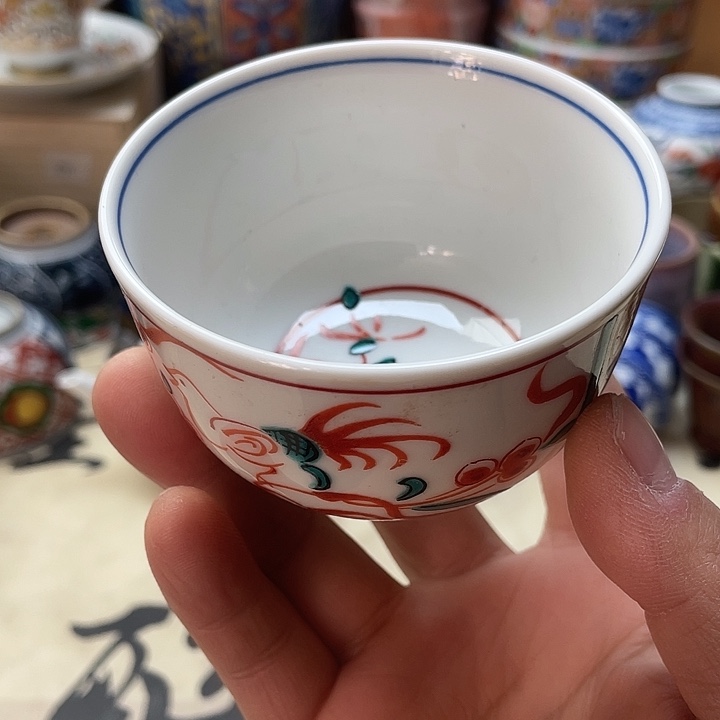 瓷片003 一人直播，看品直播间说序号