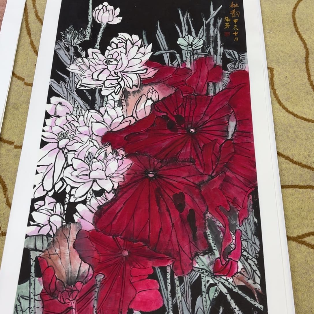 国画用****5薛淑芬四尺李欣主播