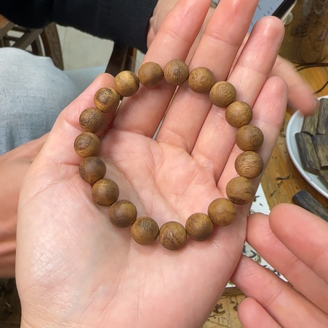 沉香手串白奇1.1规格10克