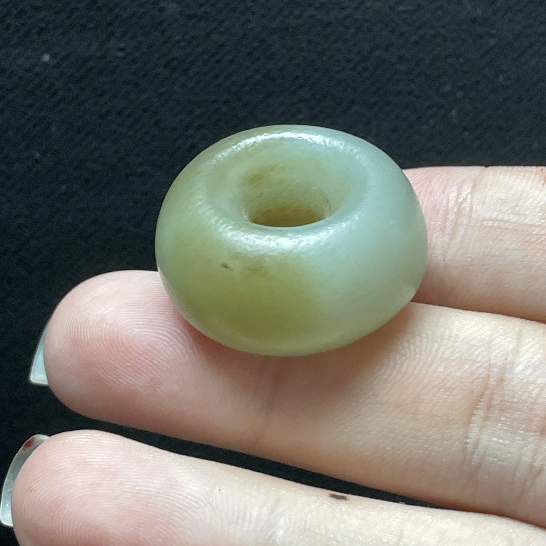 黄口料超厚胖面包扣平安扣