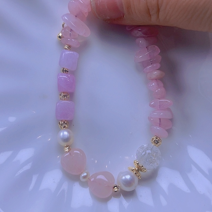 淡水珍珠手绳合金