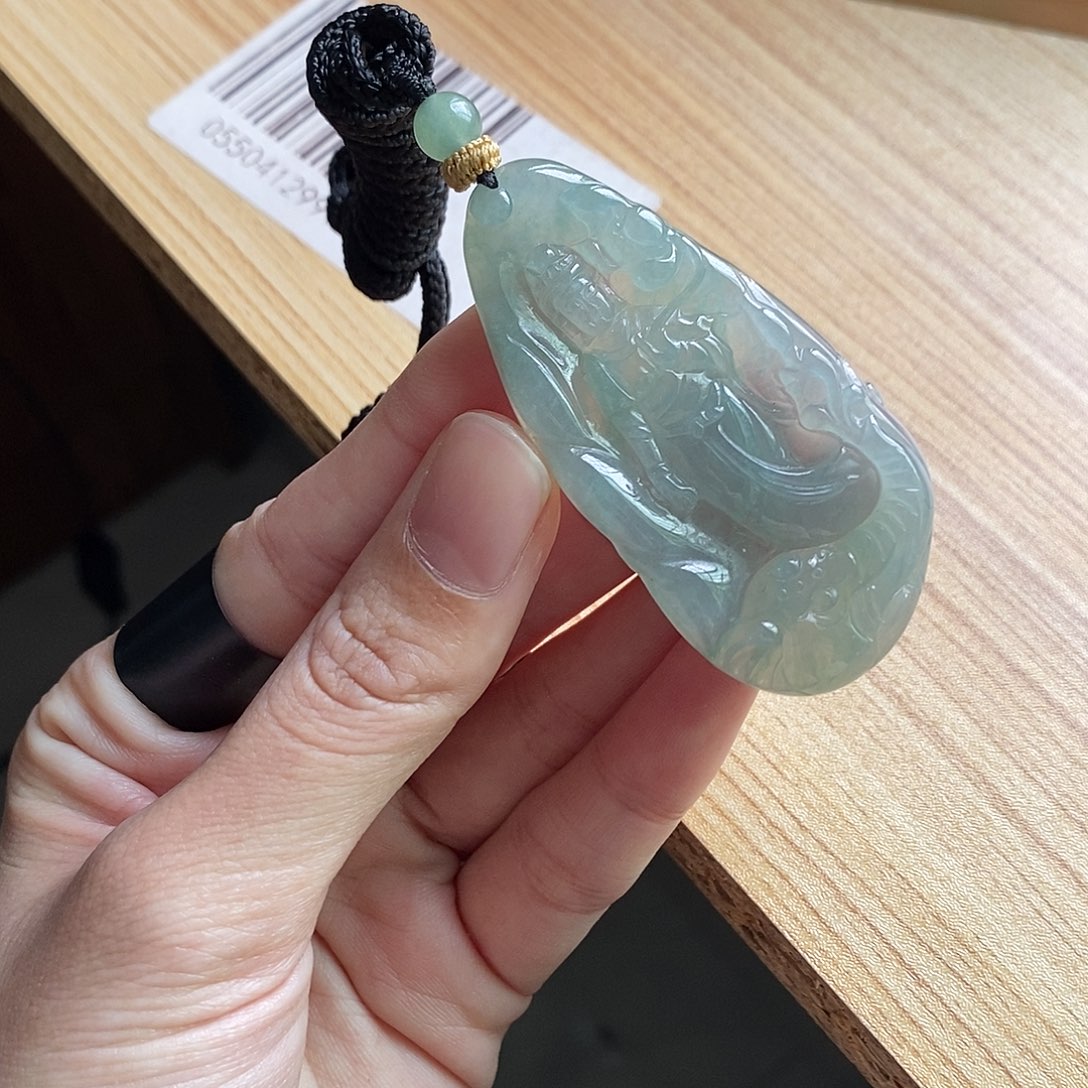 【闪购商品】颈饰未镶嵌翡翠天然缅甸A货翡翠