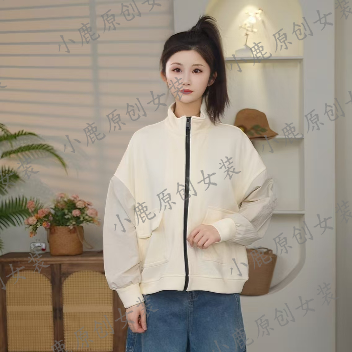 2025春季新款设计师款女士休闲百搭洋气外套舒适上衣