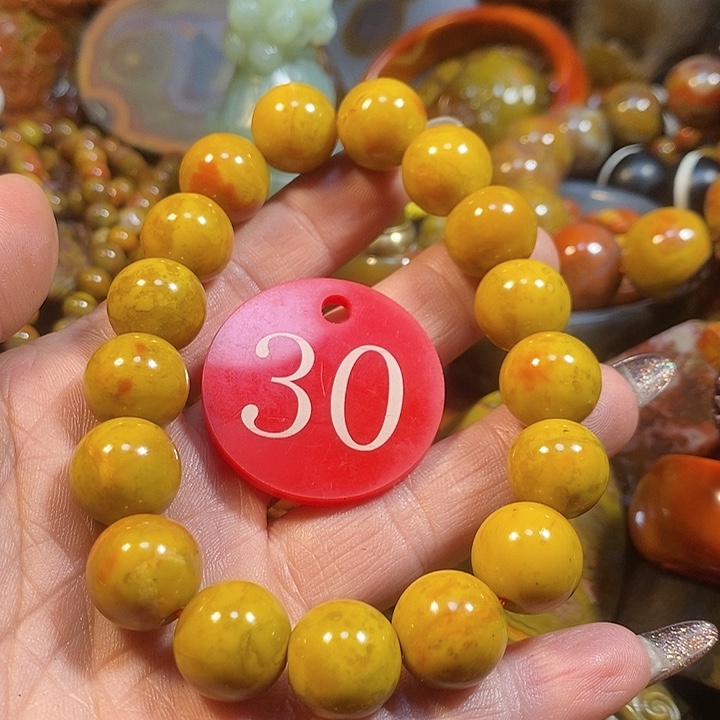 玛瑙/玉髓手镯未镶嵌君*