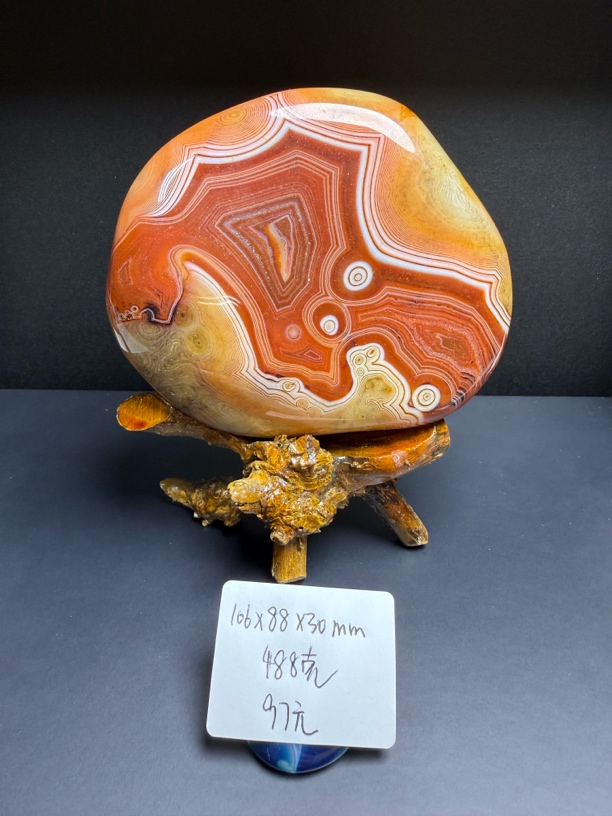 【优选玛瑙】精品缠丝玛瑙