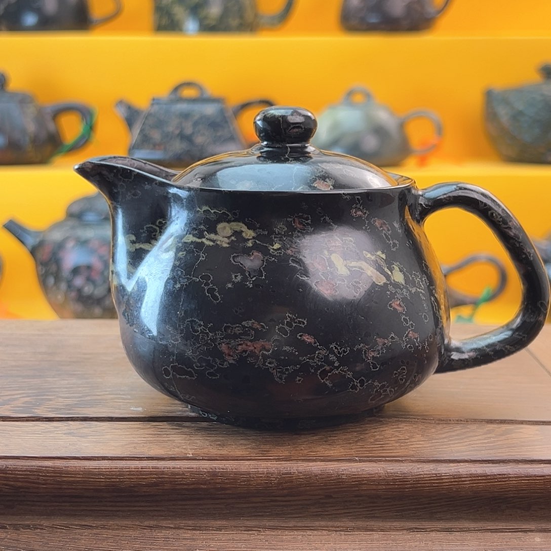 遇壶堂安山玉久谷烧