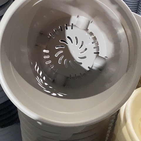 树脂四季4号灰白无托8个