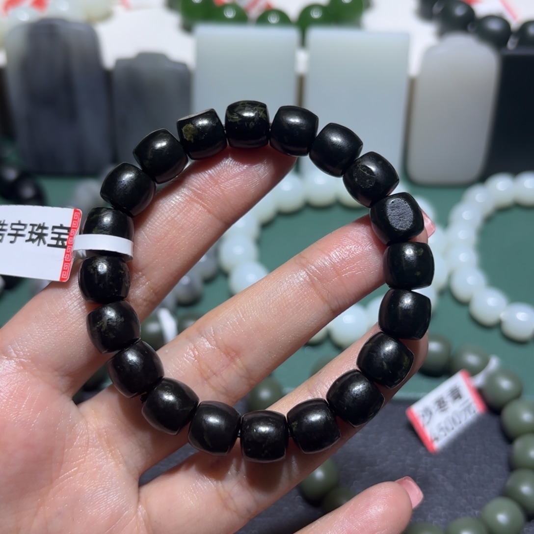 和田玉手链未镶嵌