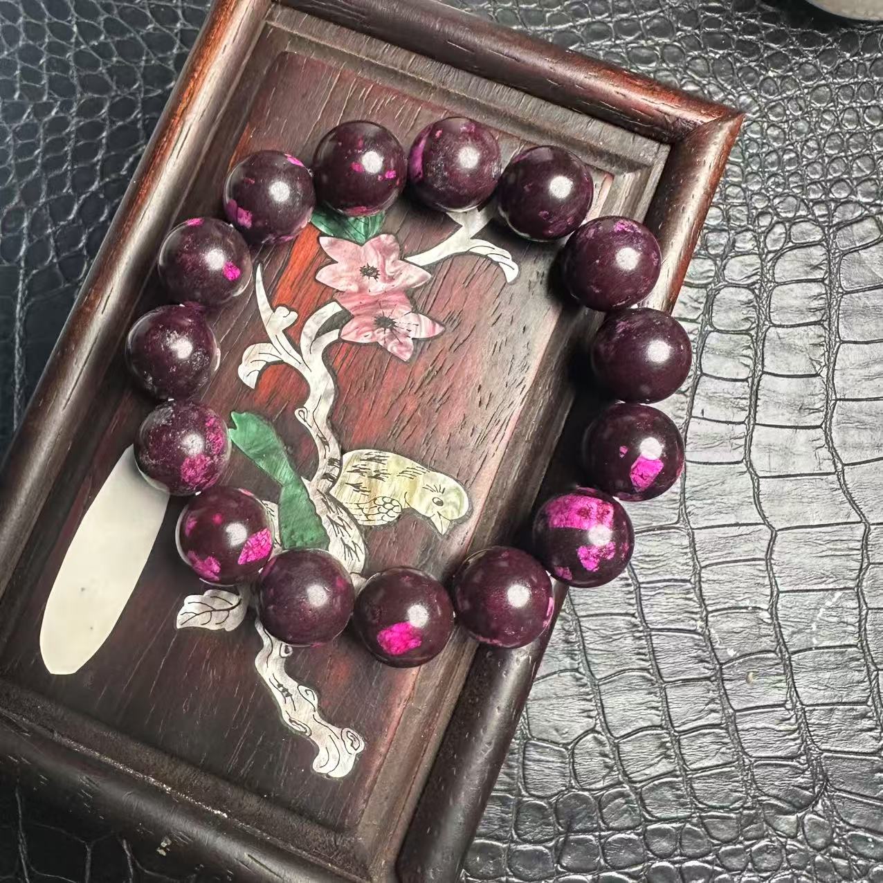 【百世璀璨 尽耀光芒】天疗石手串KC139