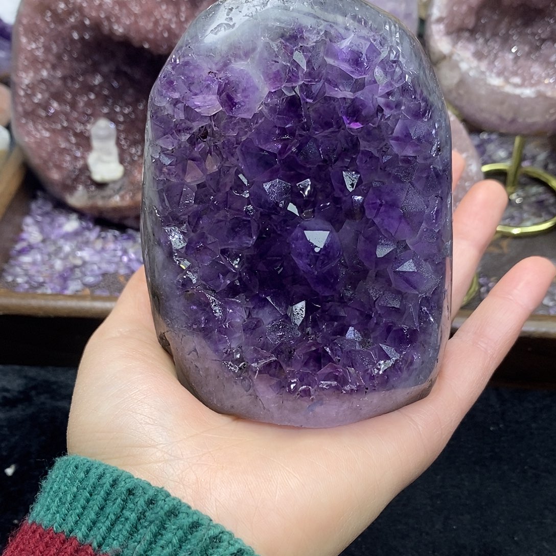 未镶嵌紫晶大型摆件（非配饰）