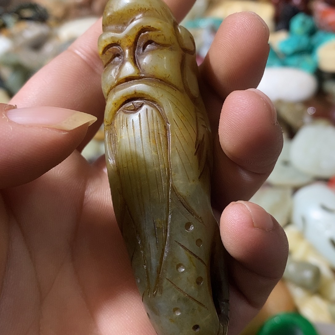 和田玉（糖玉）未镶嵌挂件