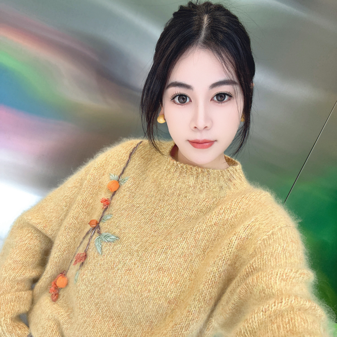 ATANI定制拉毛毛衣事事如意系列