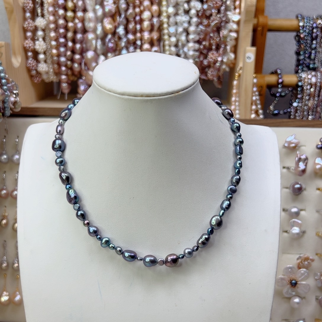 合金淡水珍珠手绳