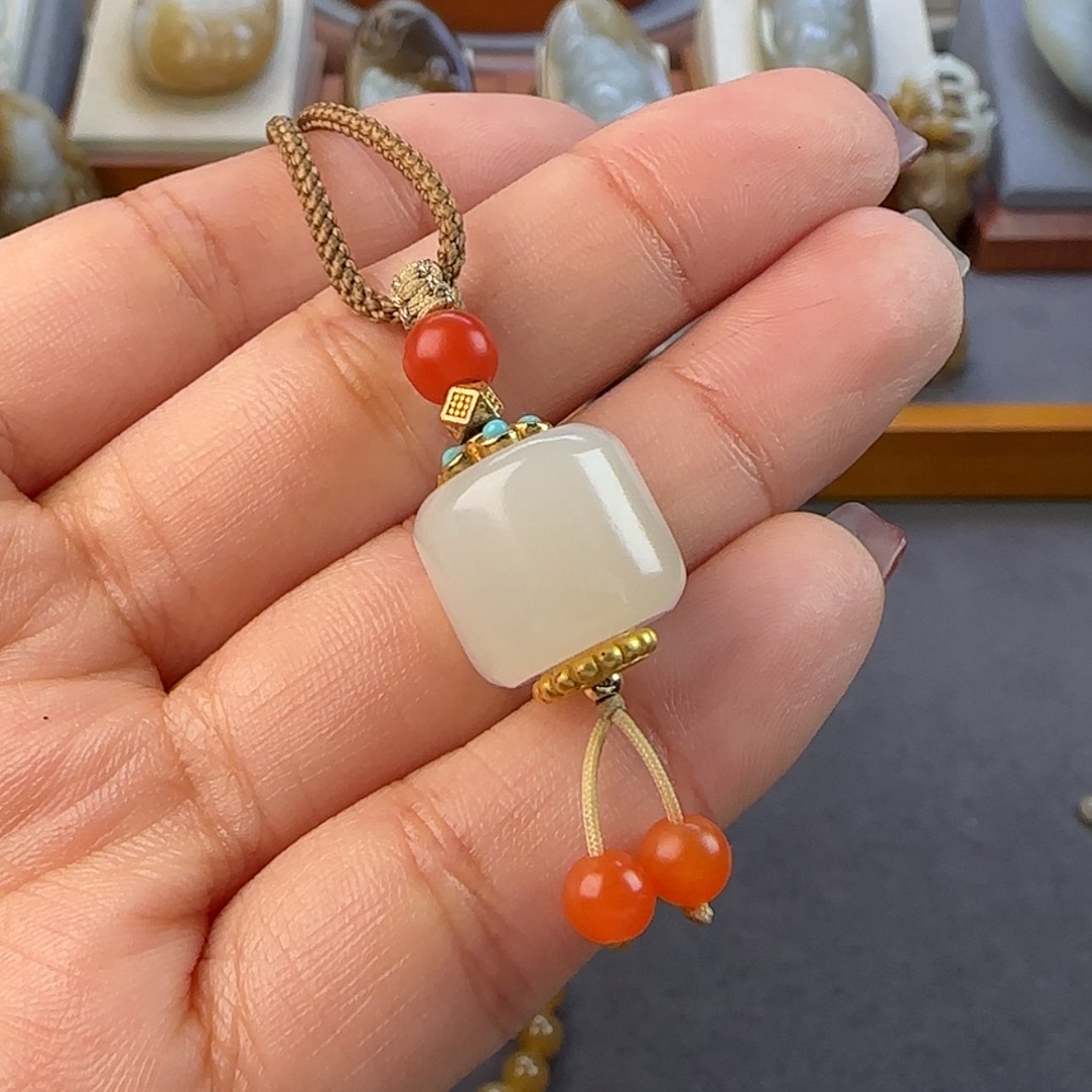 【闪购商品】和田玉颈饰未镶嵌