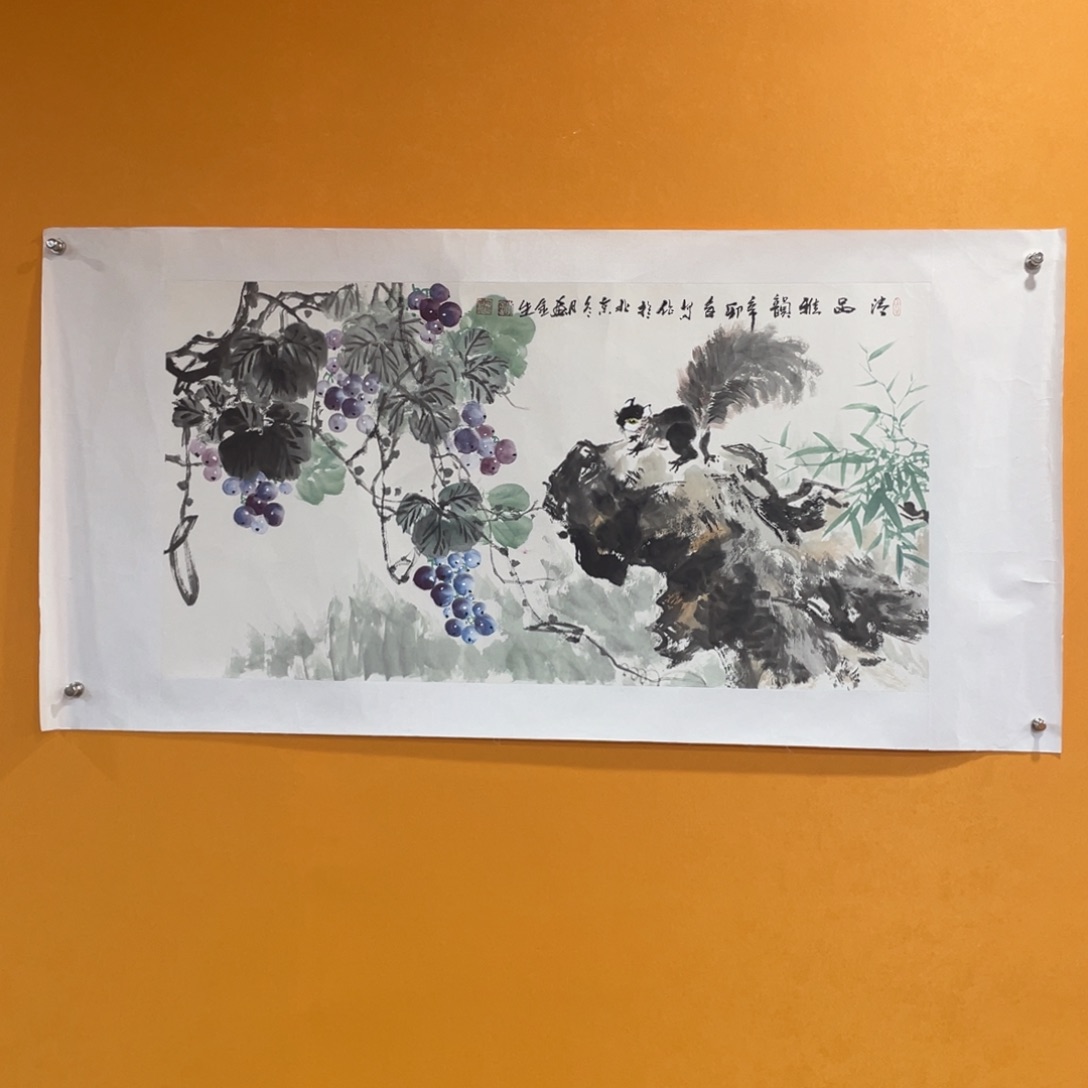 国画天***?李川浦精品花鸟