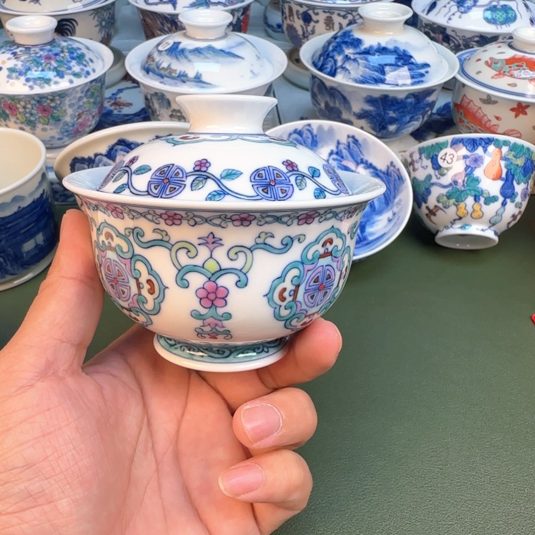 纯手工纯手绘茶具48