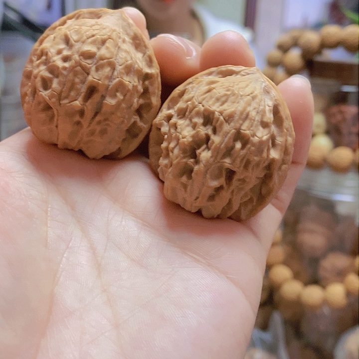 【闪购商品】文玩核桃把件37.5金牛