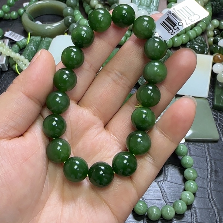 和田玉手链未镶嵌