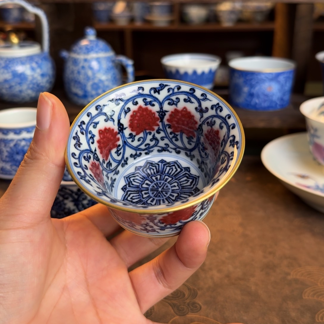 委*長纯手工手绘陶瓷茶具