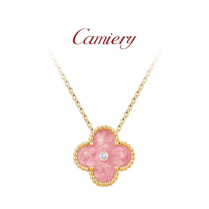 【乘风专属】CAMIERY新中式带钻四花项链三色