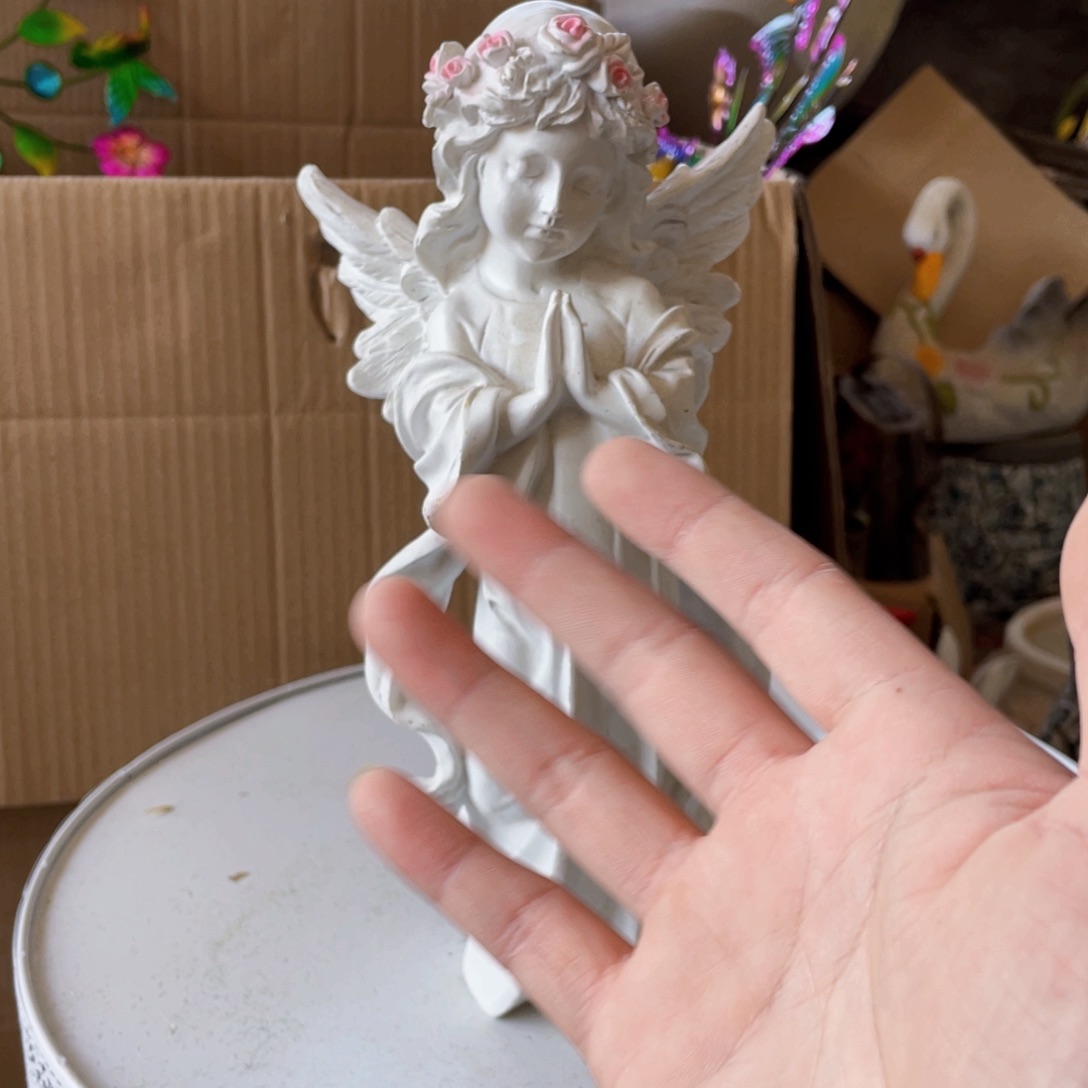 【闪购商品】树脂白色天使摆件
