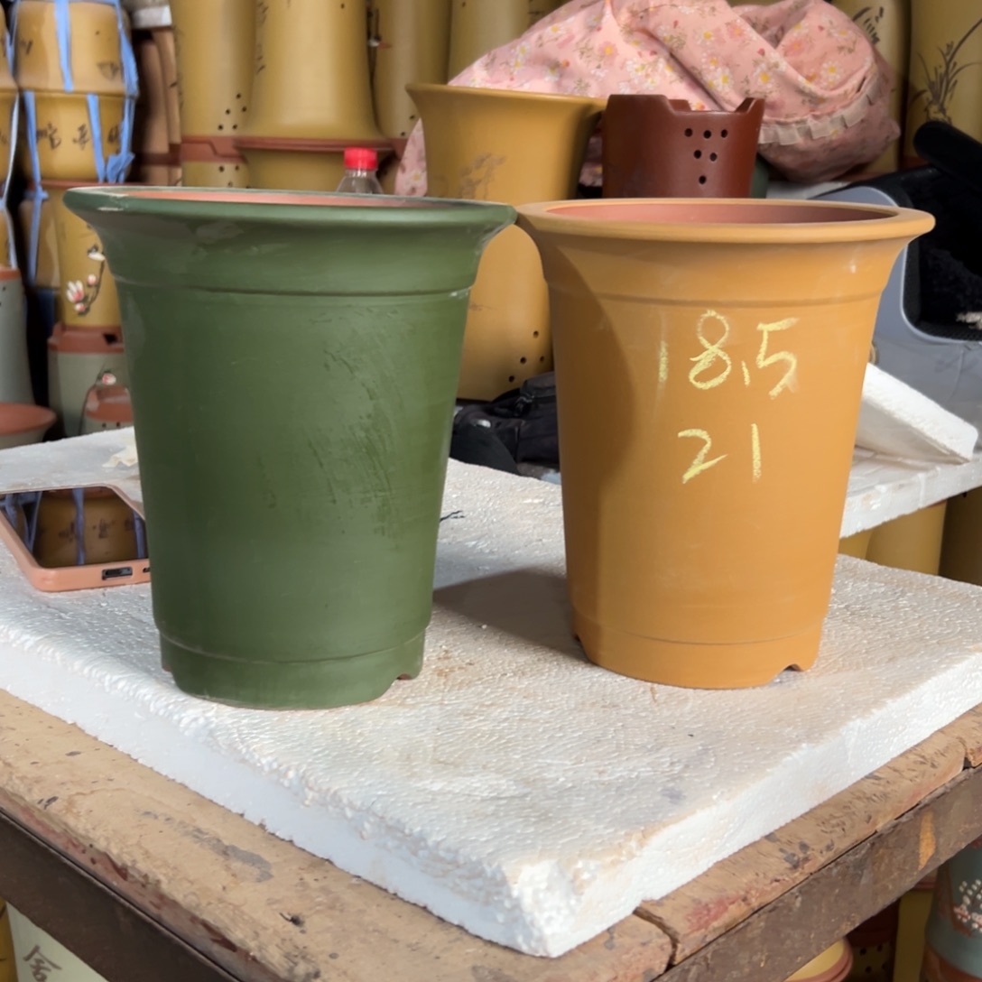 宜兴川阁紫砂花盆