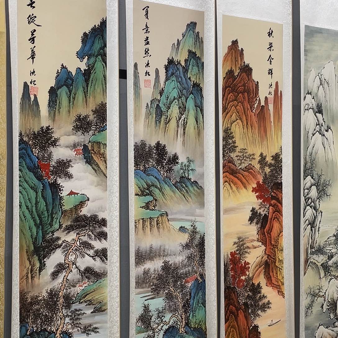 国画老师手笔手绘作品y