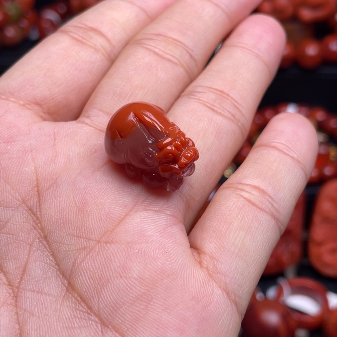 南红玛瑙珠宝奇石未镶嵌吊坠