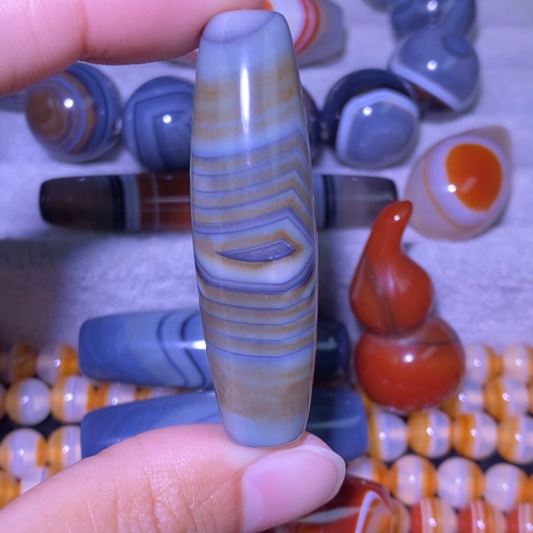 玛瑙/玉髓未镶嵌颈饰