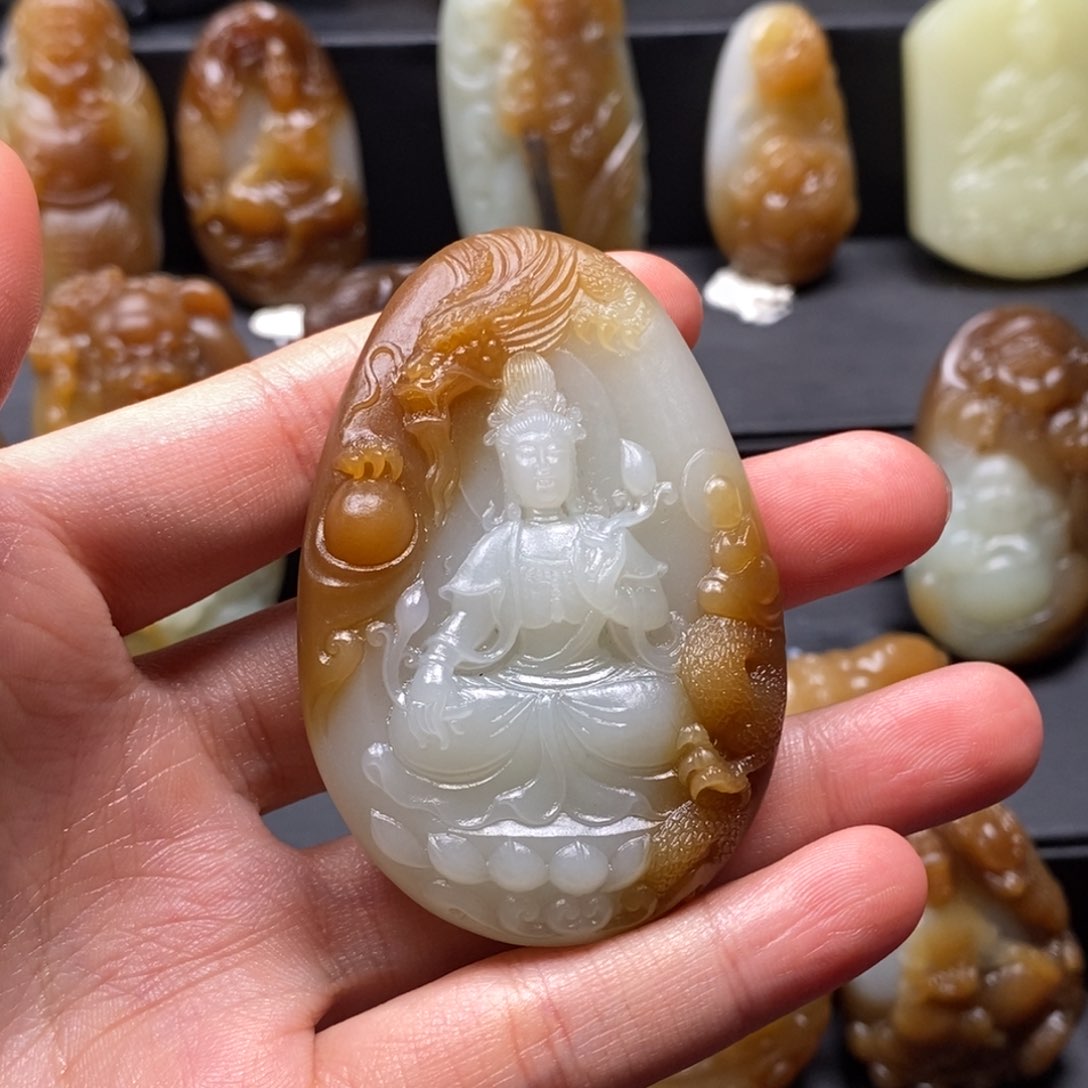 和田玉挂件未镶嵌S**o