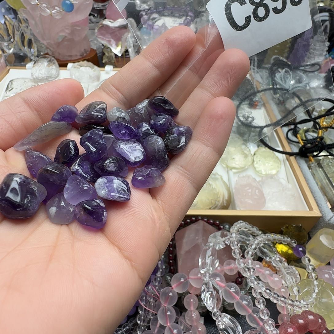 水晶吊坠未镶嵌碎石899一百克