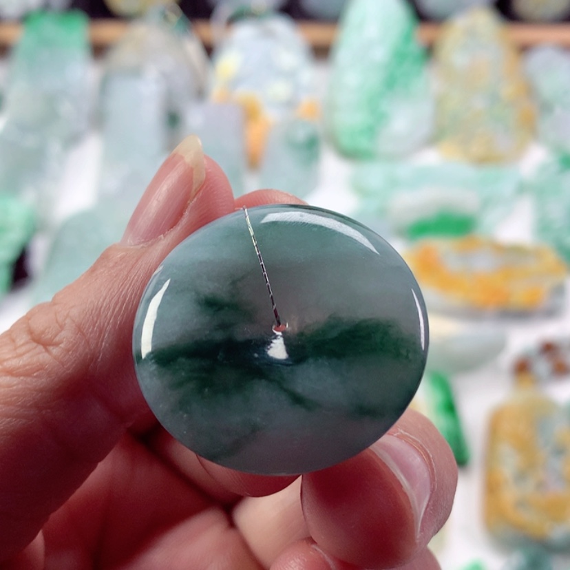 【闪购商品】翡翠吊坠(不含链)未镶嵌