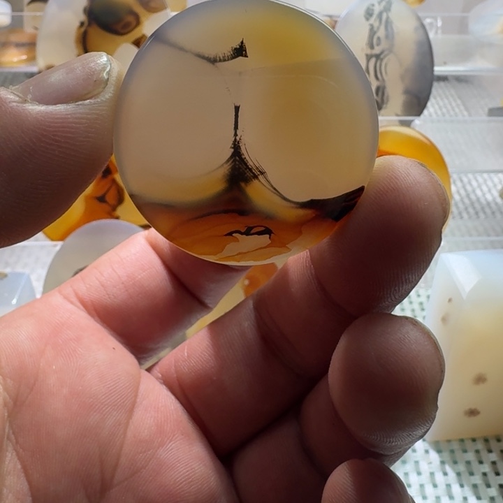 玛瑙/玉髓未镶嵌项链