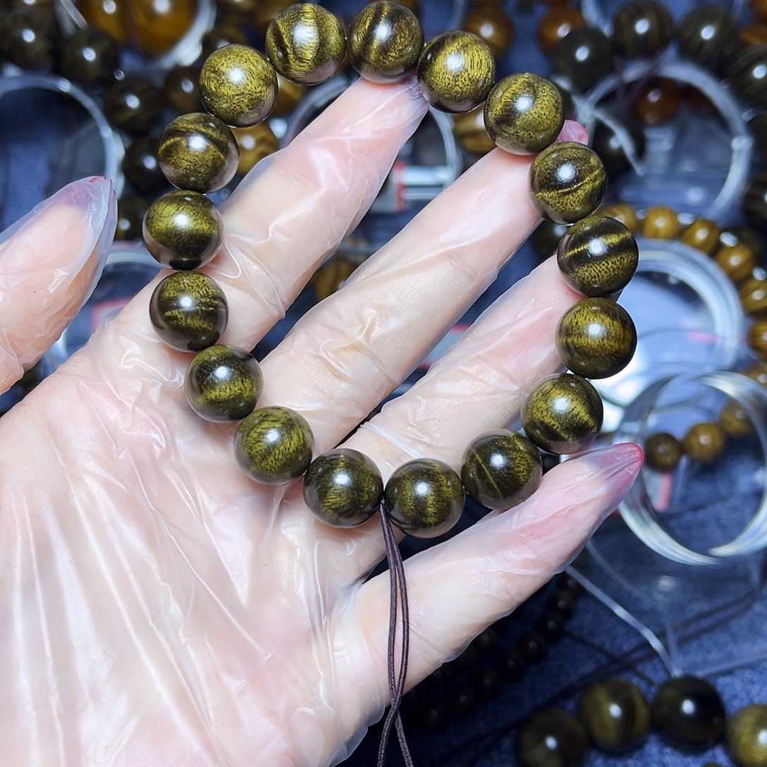 楠木（金丝楠）手串/手链1.2阴沉闪电