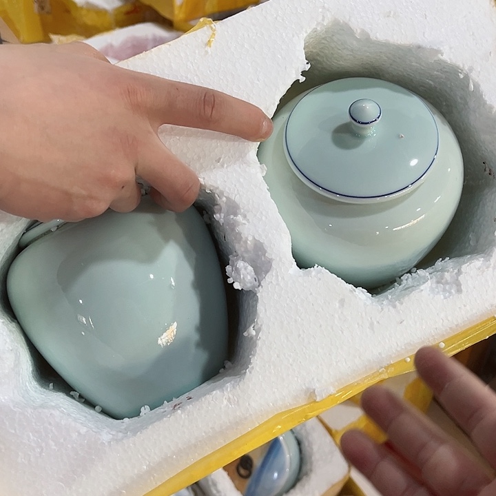 罐陶瓷茶叶罐密封罐家用