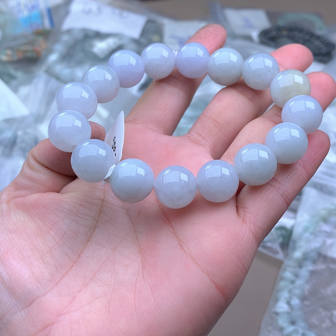 未镶嵌手串定制翡翠