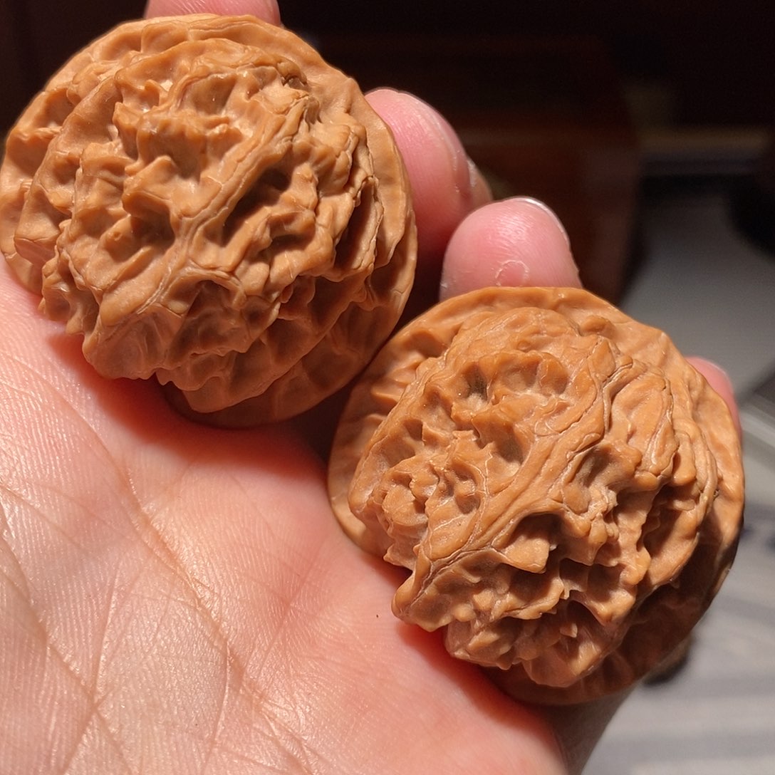 文玩核桃把件003苹果园40尺全品头货对