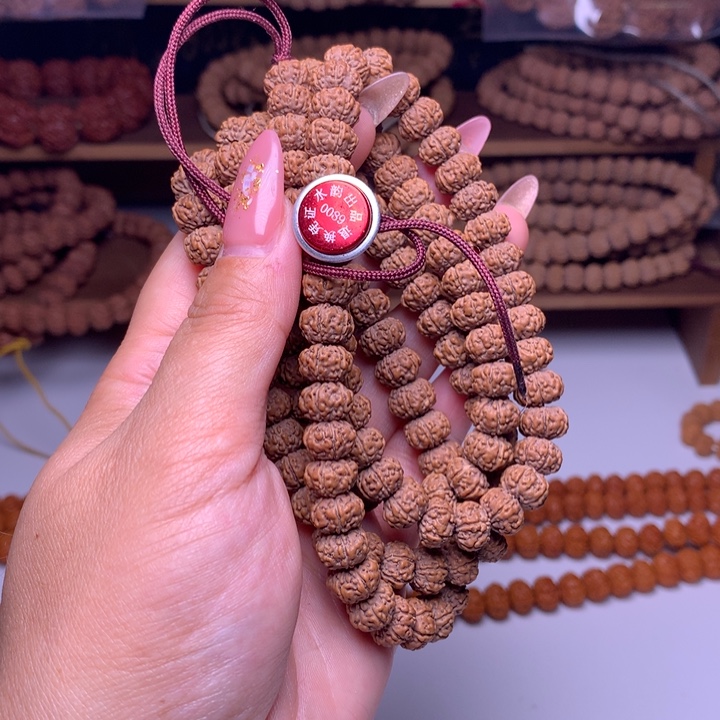 瑞***司金刚菩提吊坠六瓣108