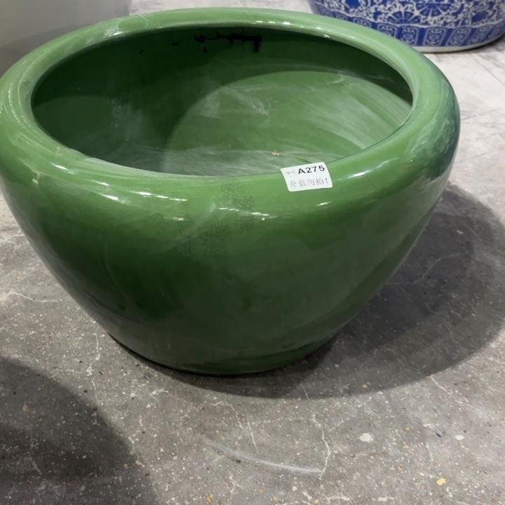 微瑕A275绿开片口径50（打孔）