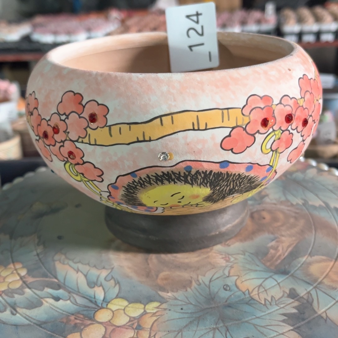 红陶是***.124花盆1个